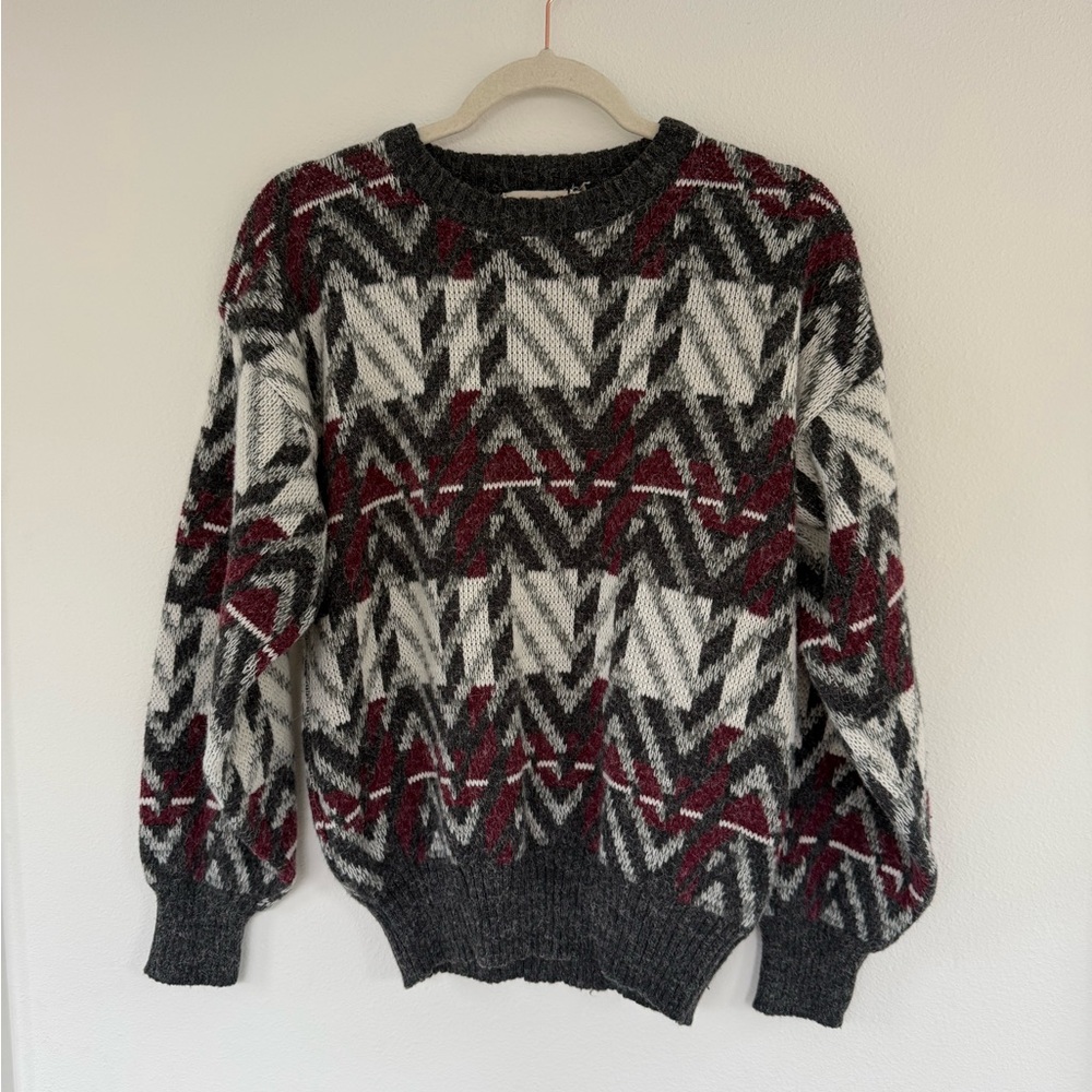 Vintage Boundary Waters women’s Crew Neck Sweater size M 80% acrylic